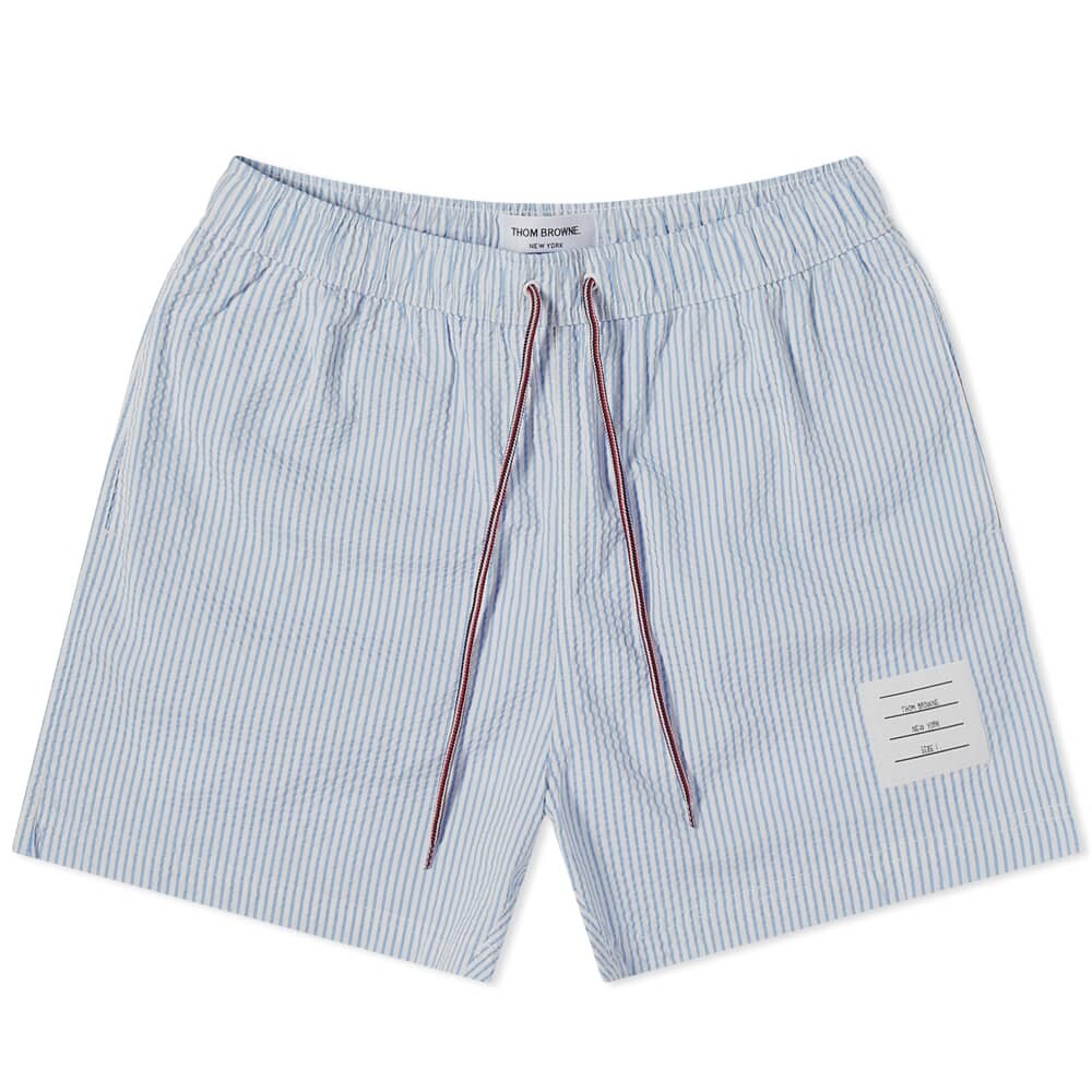 

Шорты для плавания из сирсакера Thom Browne