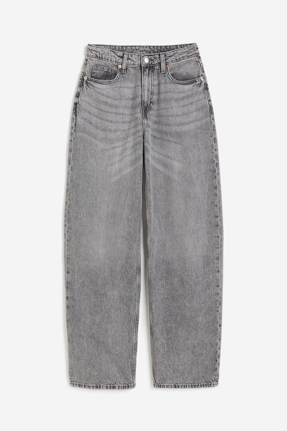 

Джинсы H&M Baggy High, серый