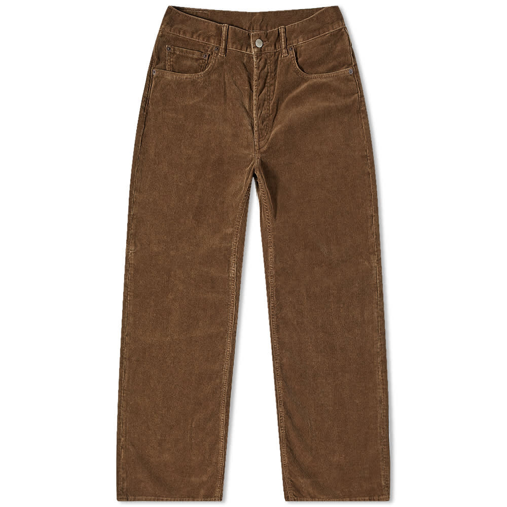 

Брюки Acne Studios 1992M Regular Fit Cord Pant, Коричневый