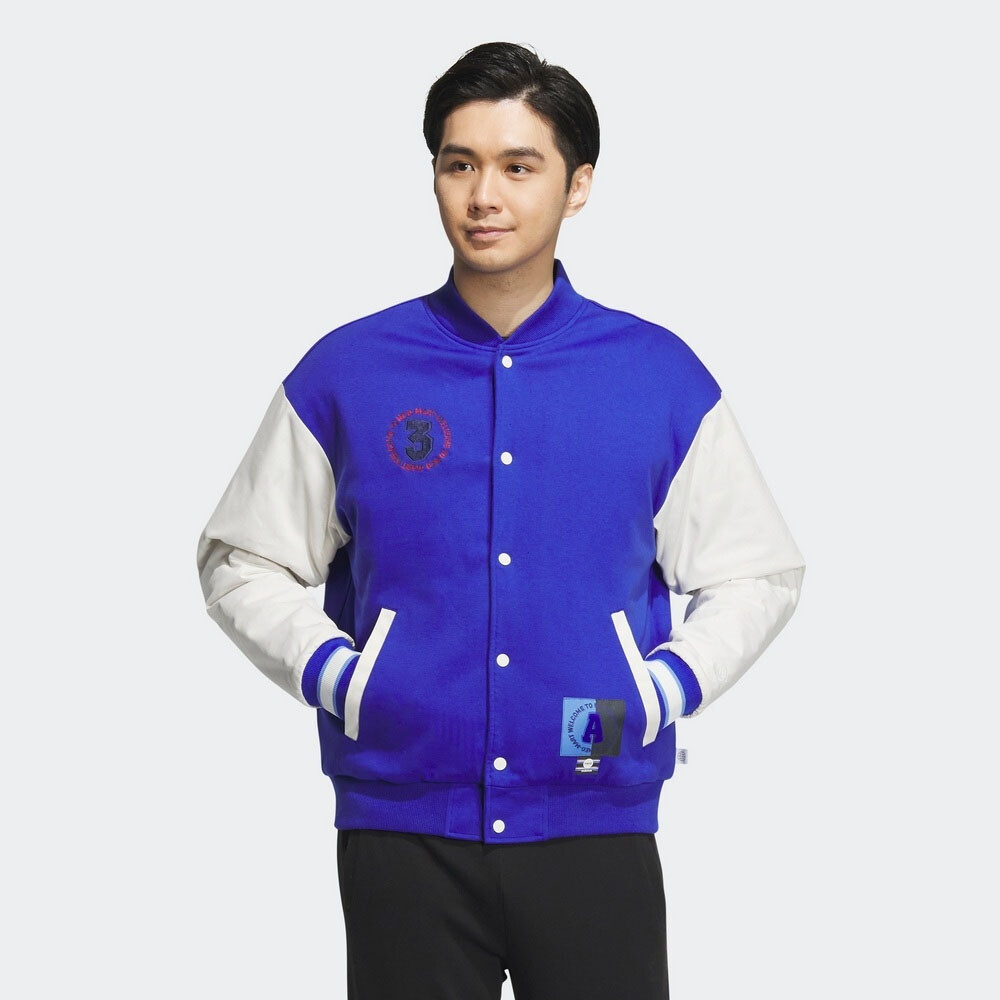 

Куртка Adidas U Vbe, синий/белый