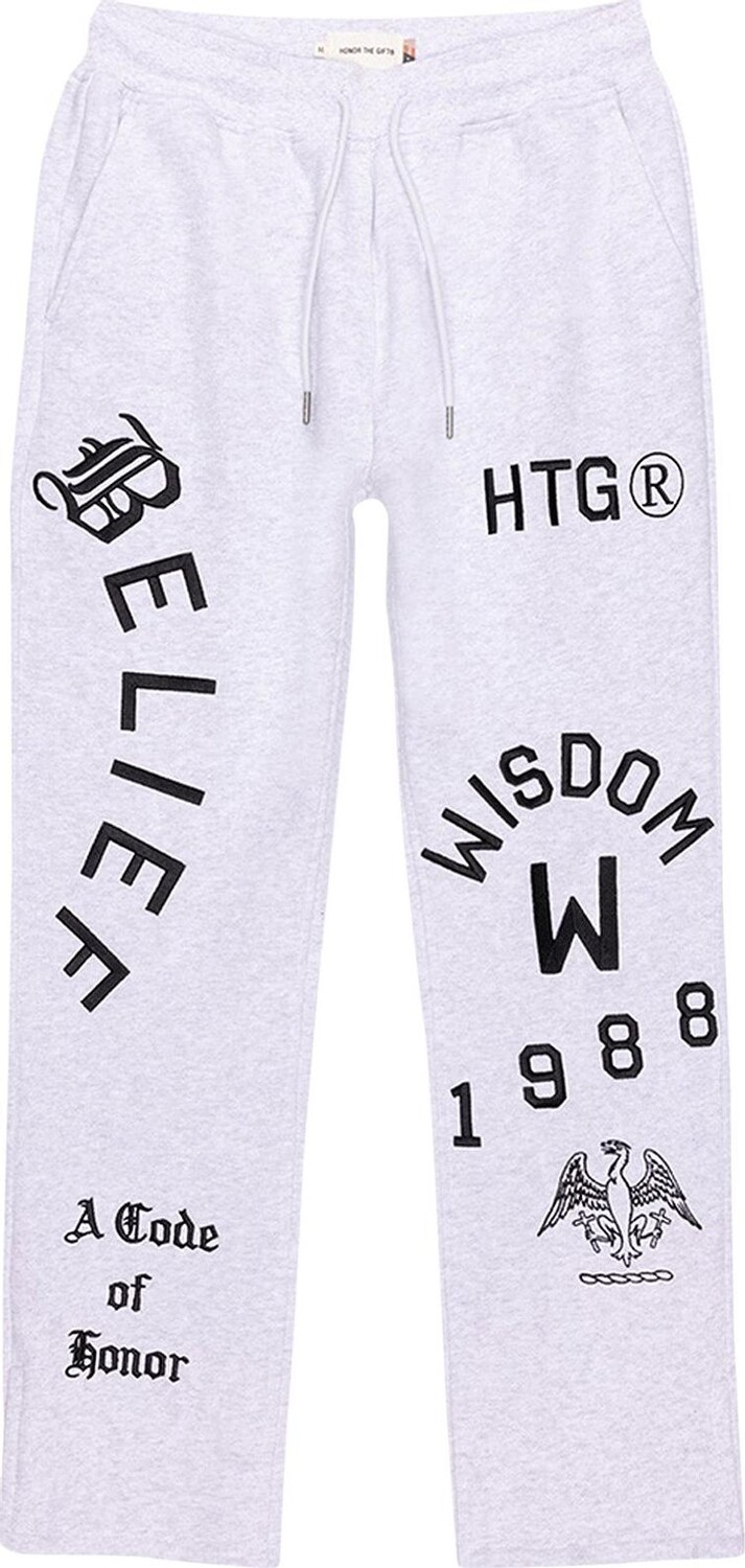 

Спортивные брюки Honor The Gift Belief Sweatpant 'Light Heather', серый