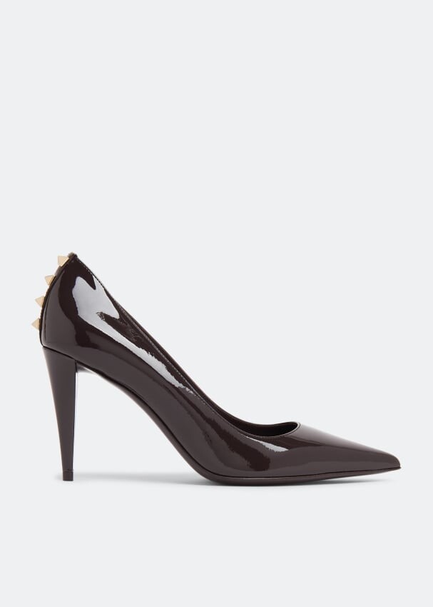 

Туфли VALENTINO GARAVANI Rockstud pumps, коричневый