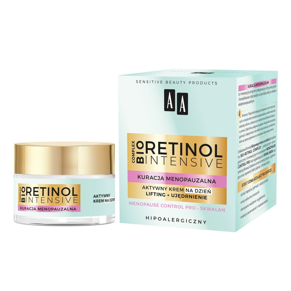 

AA Retinol Intensive Menopausal Treatment активный дневной крем лифтинг + укрепляющий 50мл
