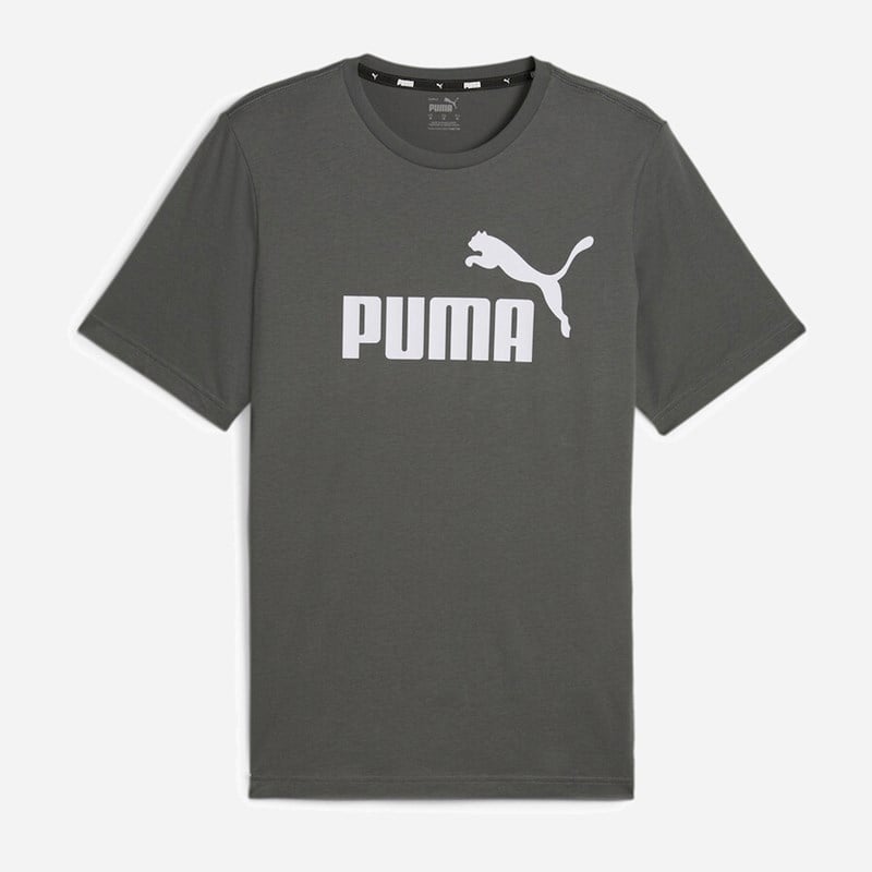 

Мужская футболка ess с логотипом Puma, серый