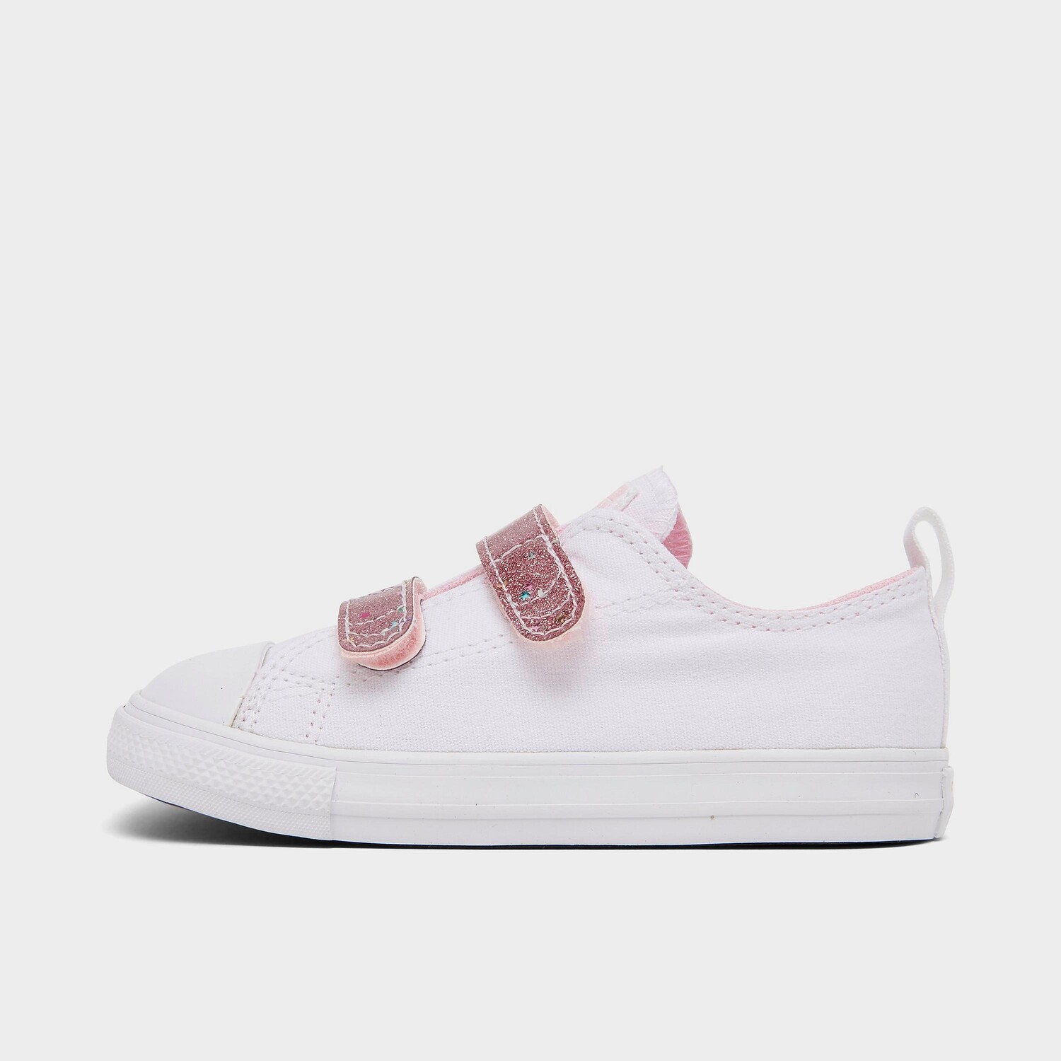 

Повседневная обувь Converse Chuck Taylor All Star Easy-On Glitter Strap для девочек для малышей, белый