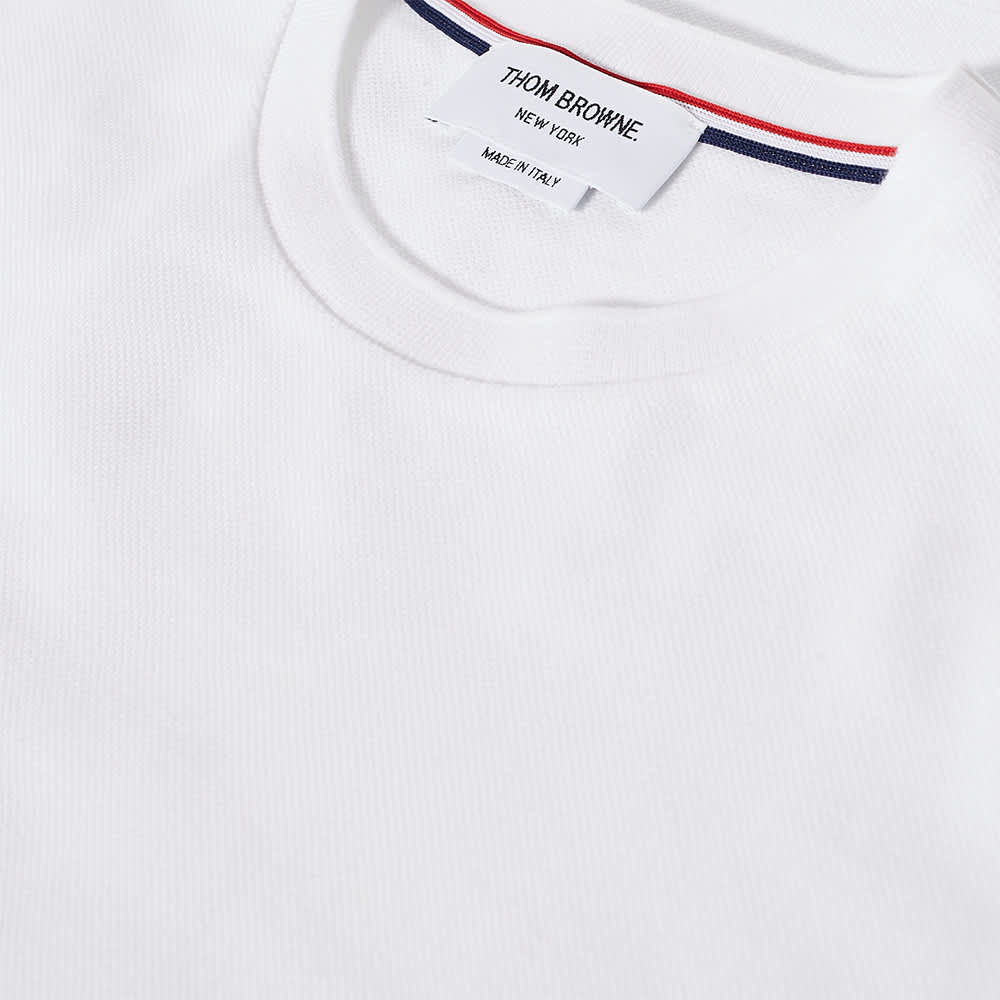 

Футболка Thom Browne Side Four Bar Pique Tee, Серый