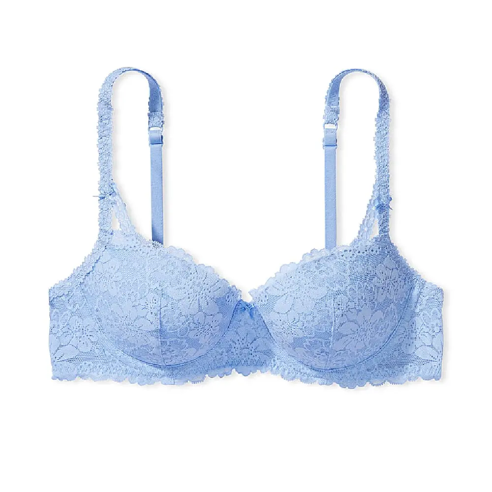 

Бюстгальтер Victoria's Secret Pink Wink Push-up Balconette, голубой