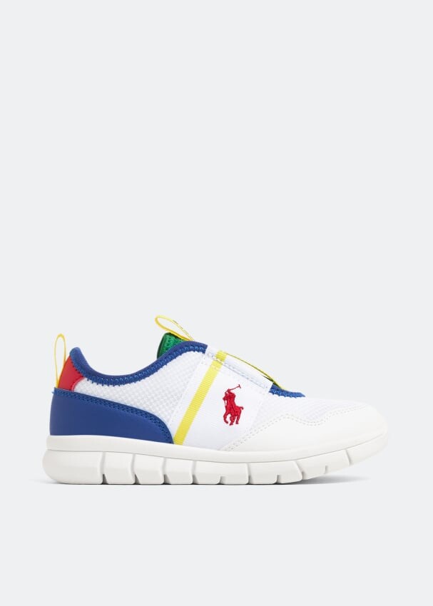 

Кроссовки POLO RALPH LAUREN Barnes Athletic sneakers, белый