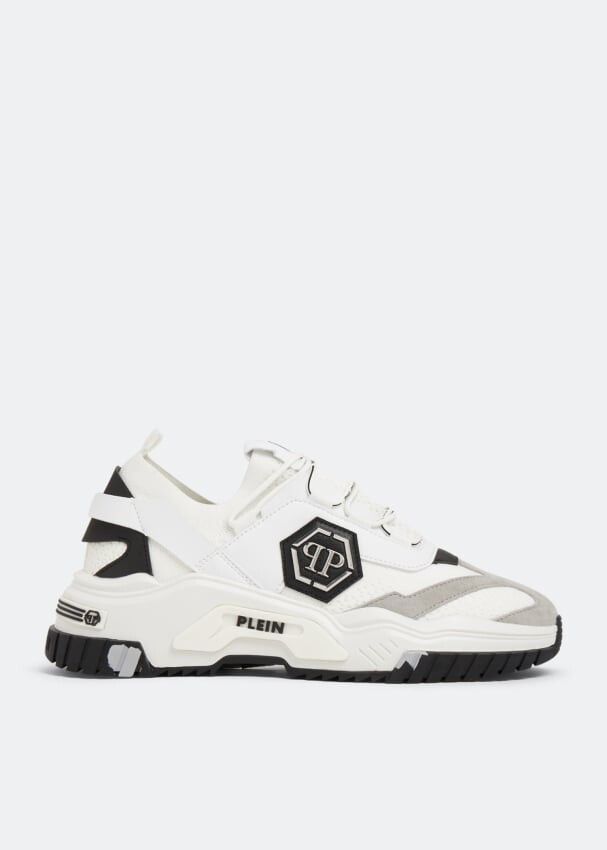

Кроссовки PHILIPP PLEIN Predator vegan sneakers, белый