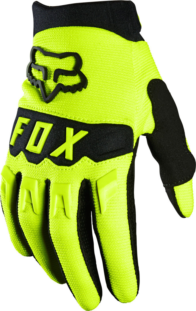 Перчатки FOX Dirtpaw молодежные для мотокросса, желтый