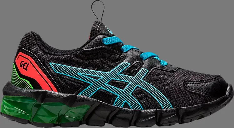 

Кроссовки gel quantum 90 3 ps 'black aquarium' Asics, черный