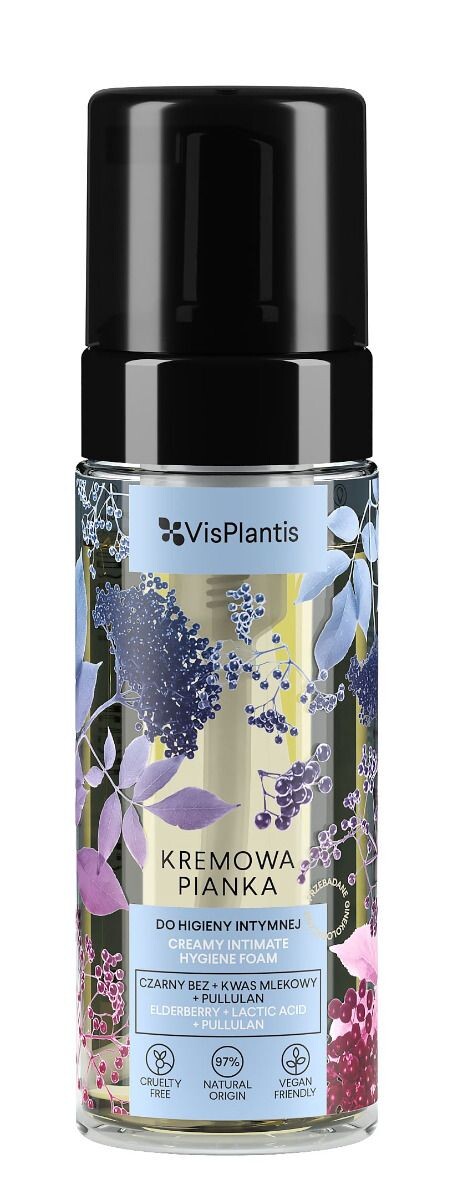 

Vis Plantis Czarny Bez пена для интимной гигиены, 170 ml