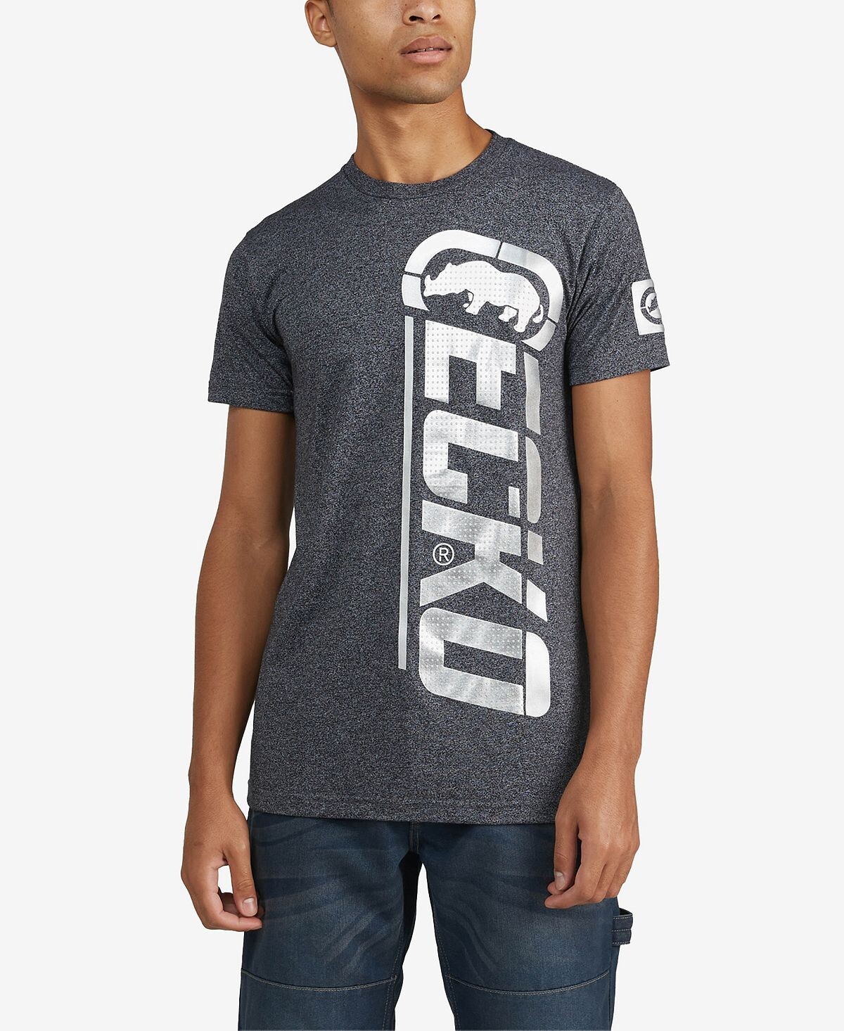 

Мужская футболка big and tall highlight center marled Ecko Unltd, мульти