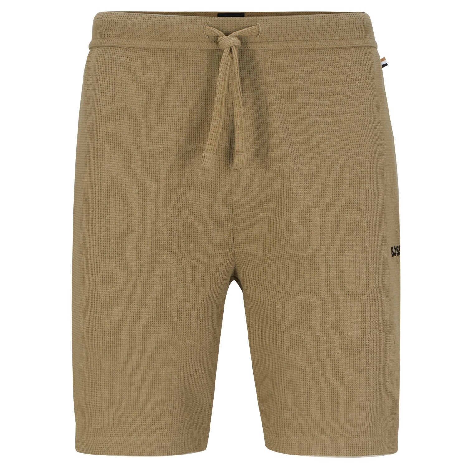 

Шорты Hugo Boss Cotton-blend Pajama With Embroidered Logo, зеленый