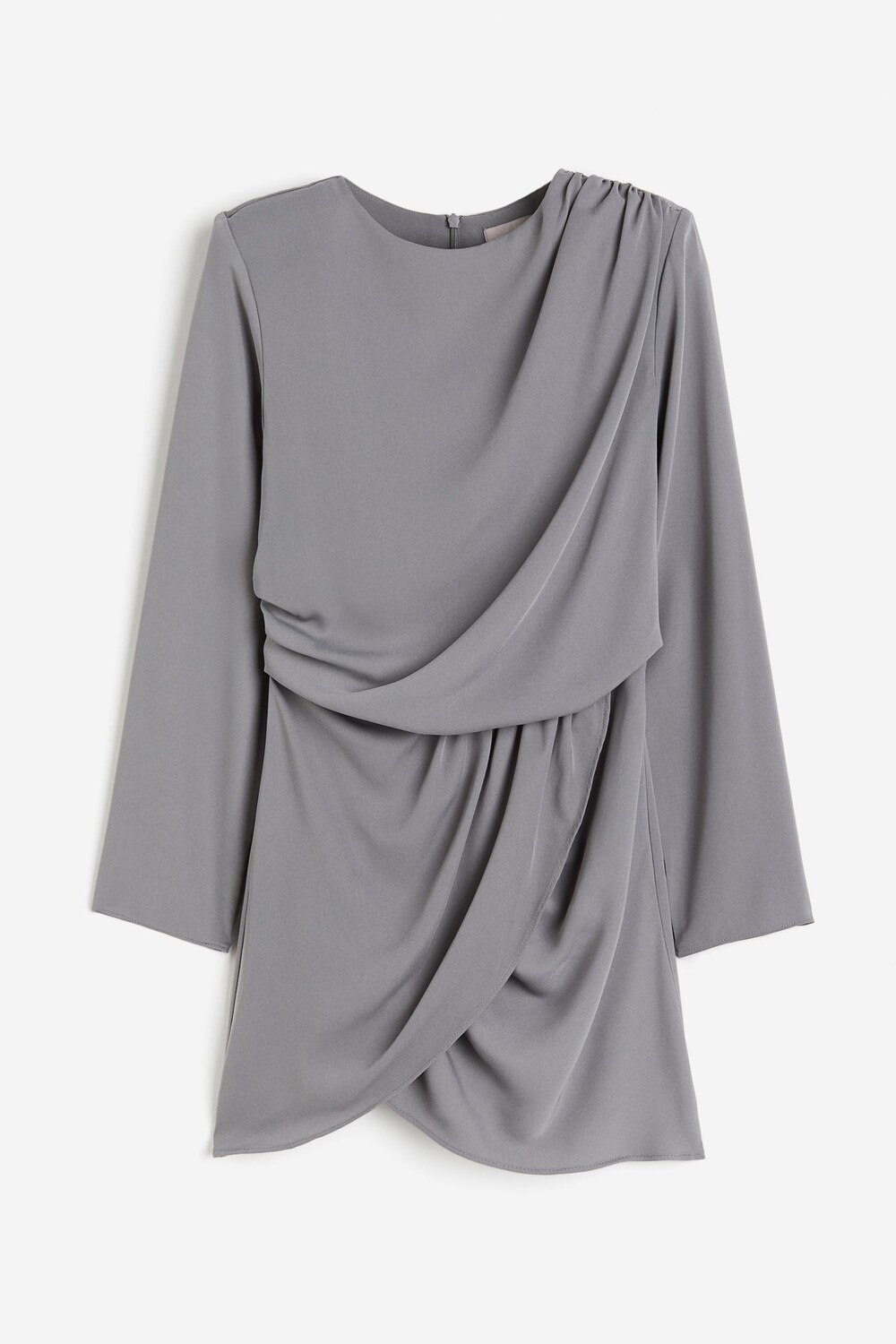 

Платье H&M Draped, серый