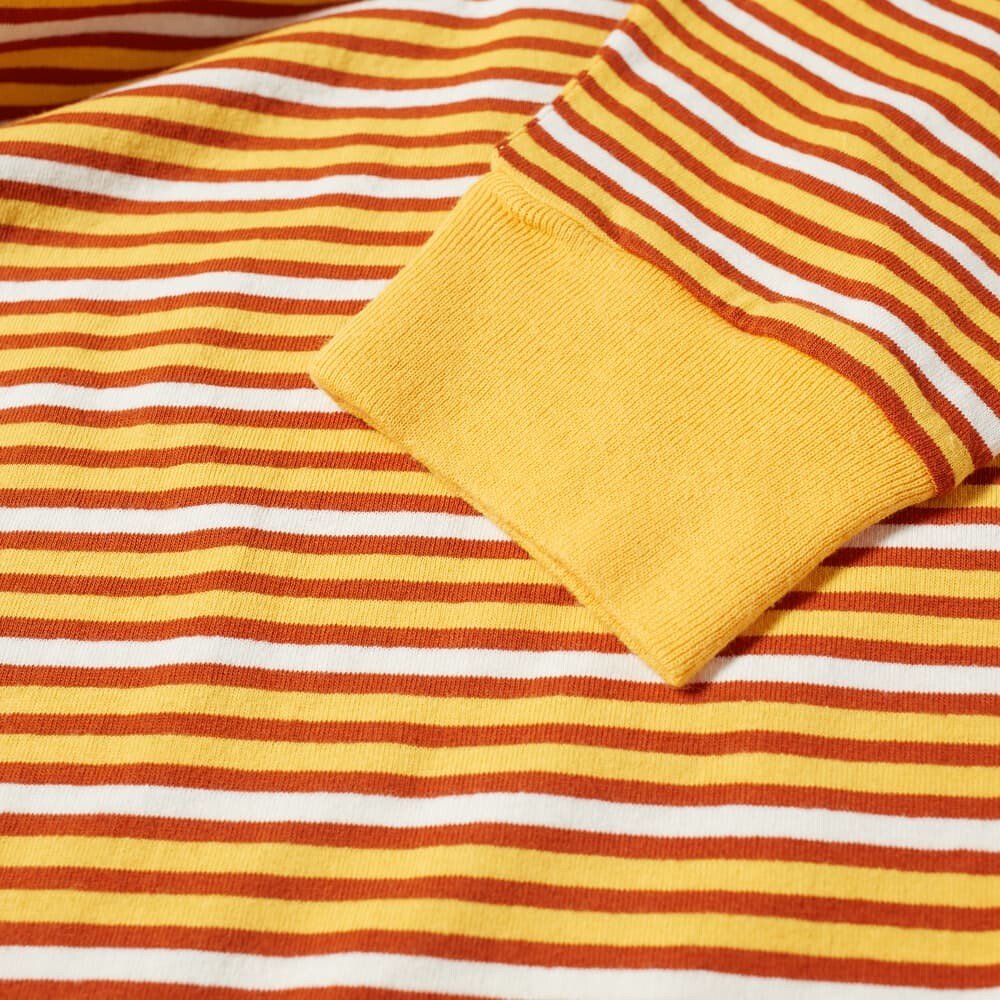 

Футболка POP Trading Company Long Sleeve Stripe Logo Tee