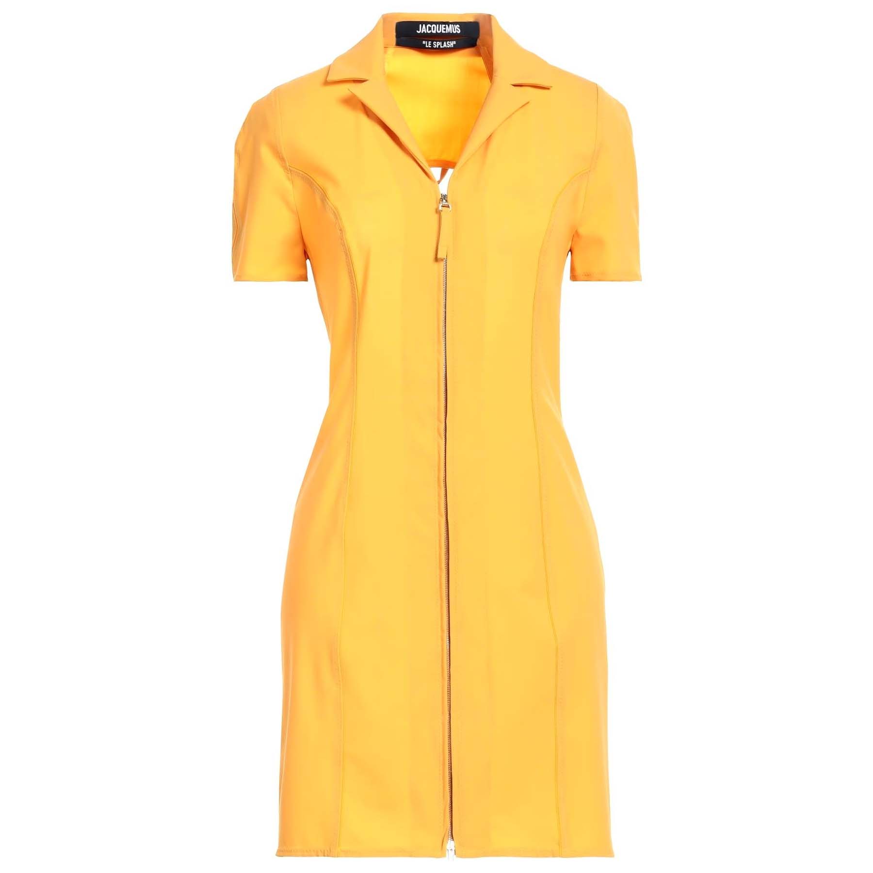 Платье Jacquemus Short, желто-оранжевый