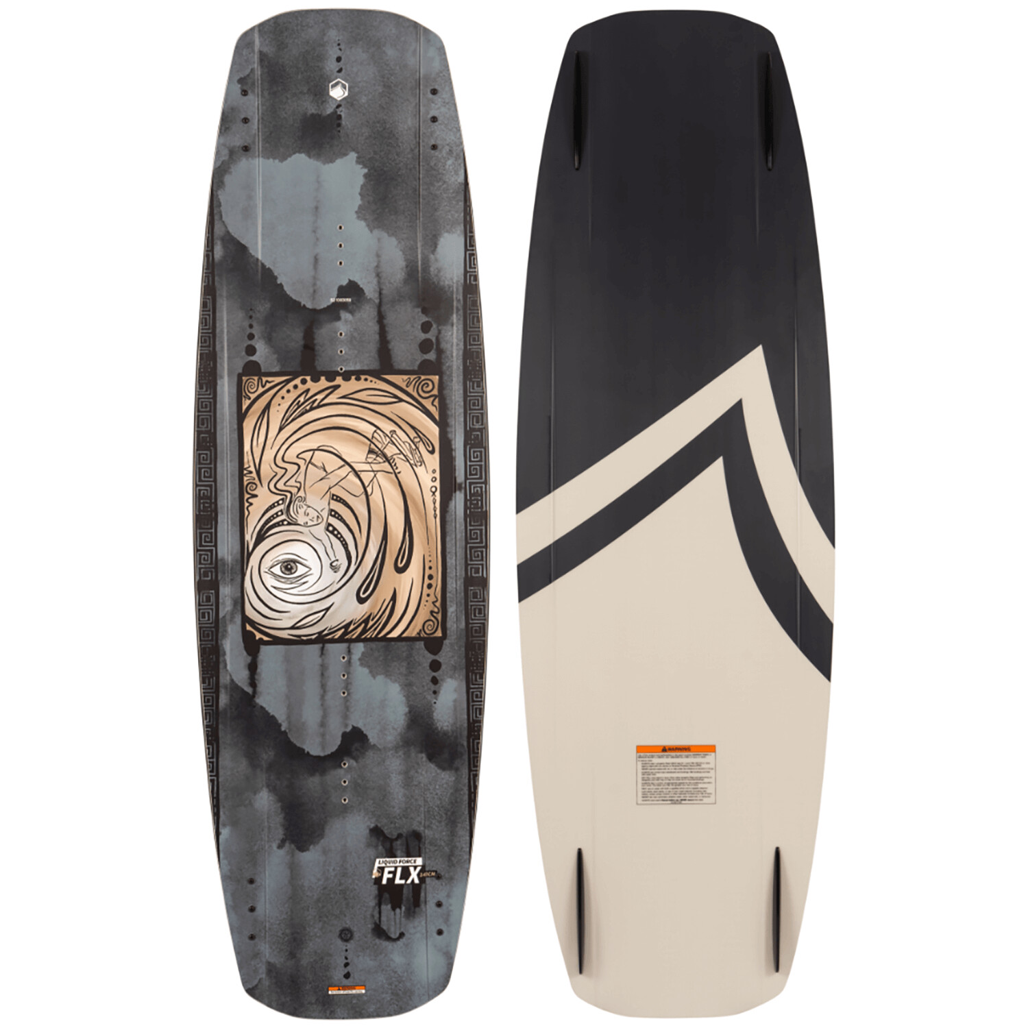 

Liquid Force FLX Wakeboard 2022, черный/бежевый