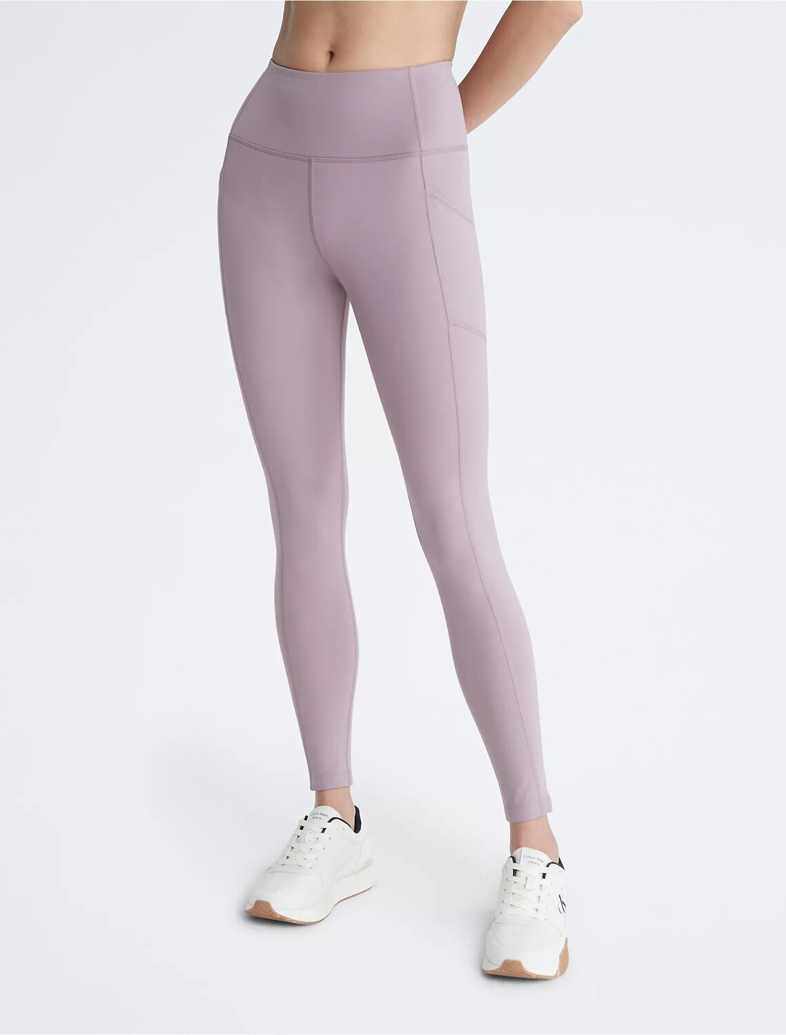 

Леггинсы Calvin Klein Performance Embrace Super High Waist, сиреневый