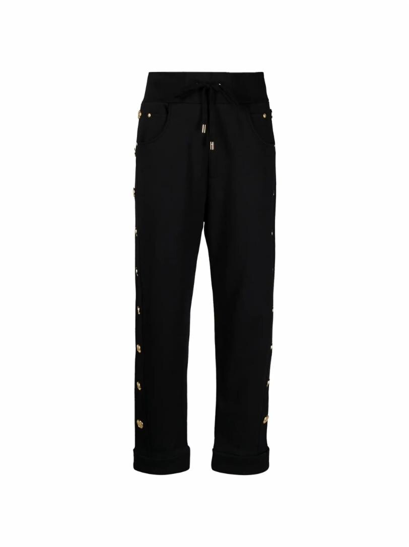

Хлопковые спортивные брюки Balmain, Черный