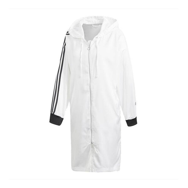 

Куртка Adidas originals Zip Long Windproof Hooded White, Белый
