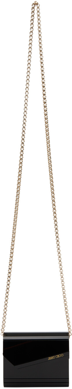 

Черный кошелек-клатч Micro Candy Jimmy Choo