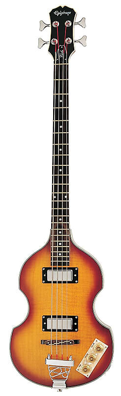 

Epiphone Viola Bass Vintage Sunburst British Invasion Era Classic EBVIVSCH1