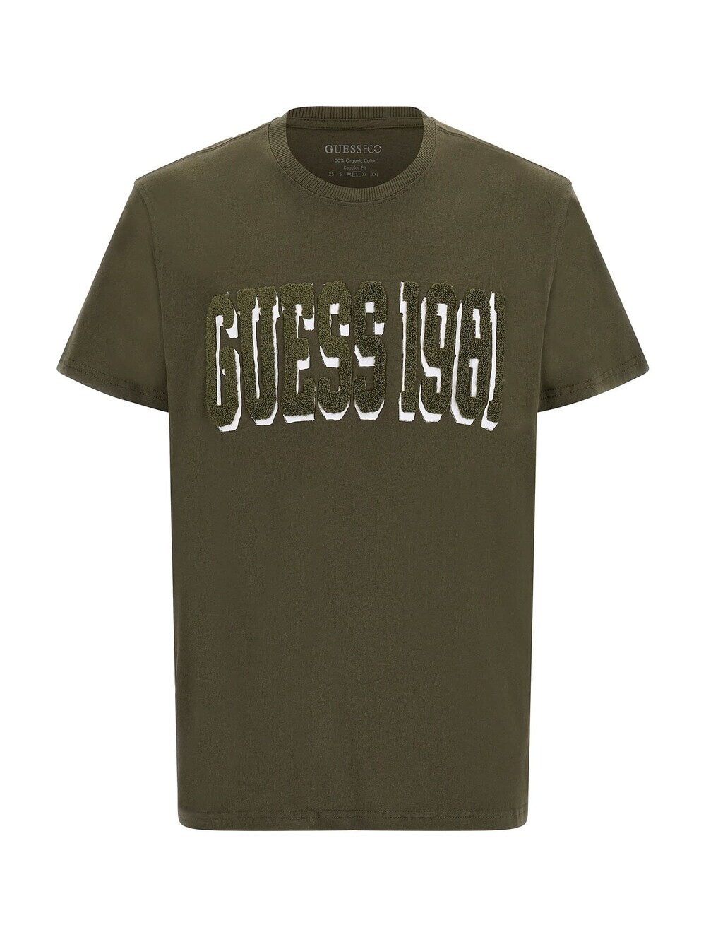 

Футболка Guess, хаки