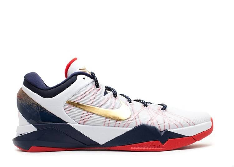 

Кроссовки Nike ZOOM KOBE 7 SYSTEM 'GOLD MEDAL', белый