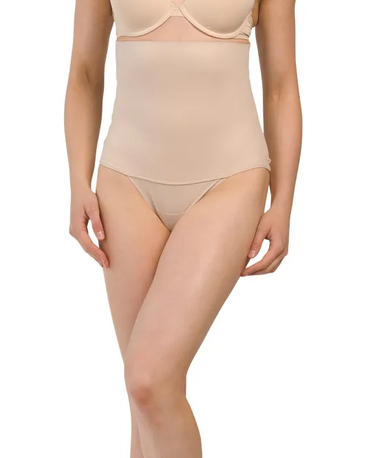 

Удобные стринги с высокой талией Curves Miraclesuit, бежевый