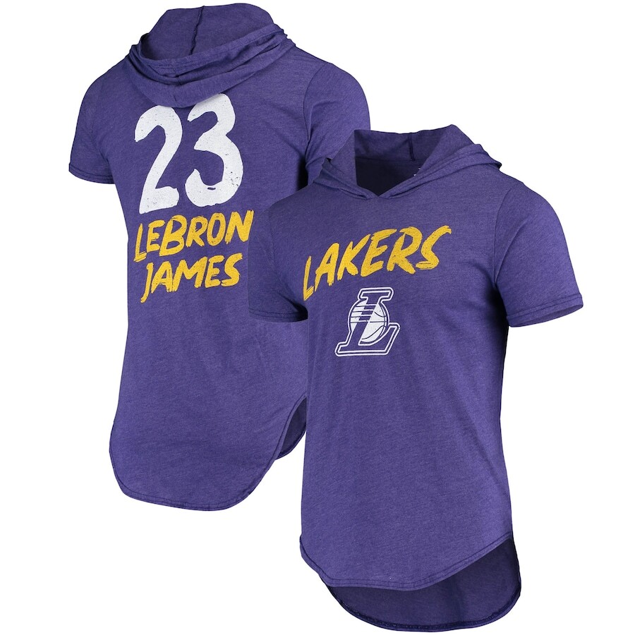 

Футболка с коротким рукавом Fanatics Branded Los Angeles Lakers, фиолетовый