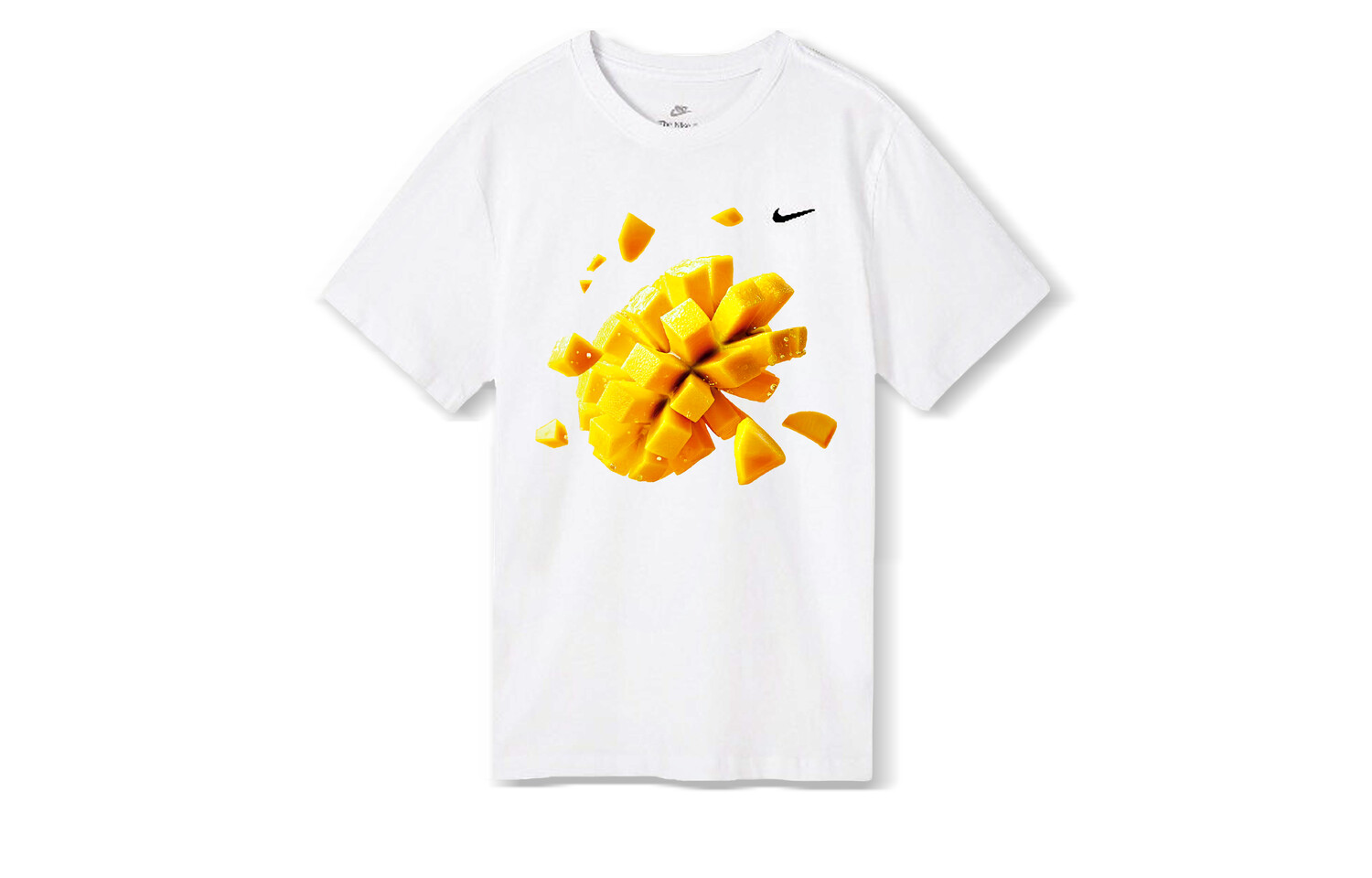 Спортивная футболка унисекс белая Nike, белый