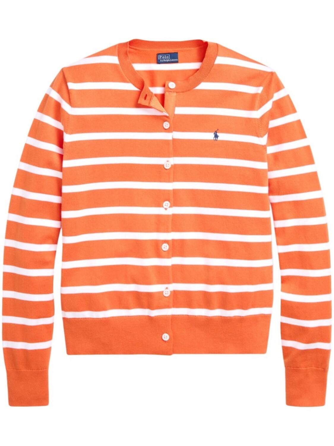 

Кардиган в полоску Polo Ralph Lauren, оранжевый