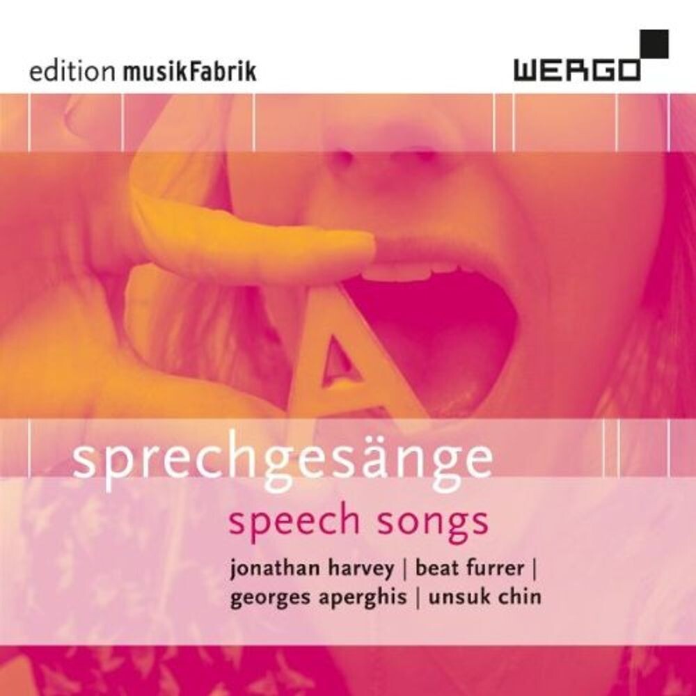 

Диск CD Sprechgesange [Speech Songs] - Various Artists