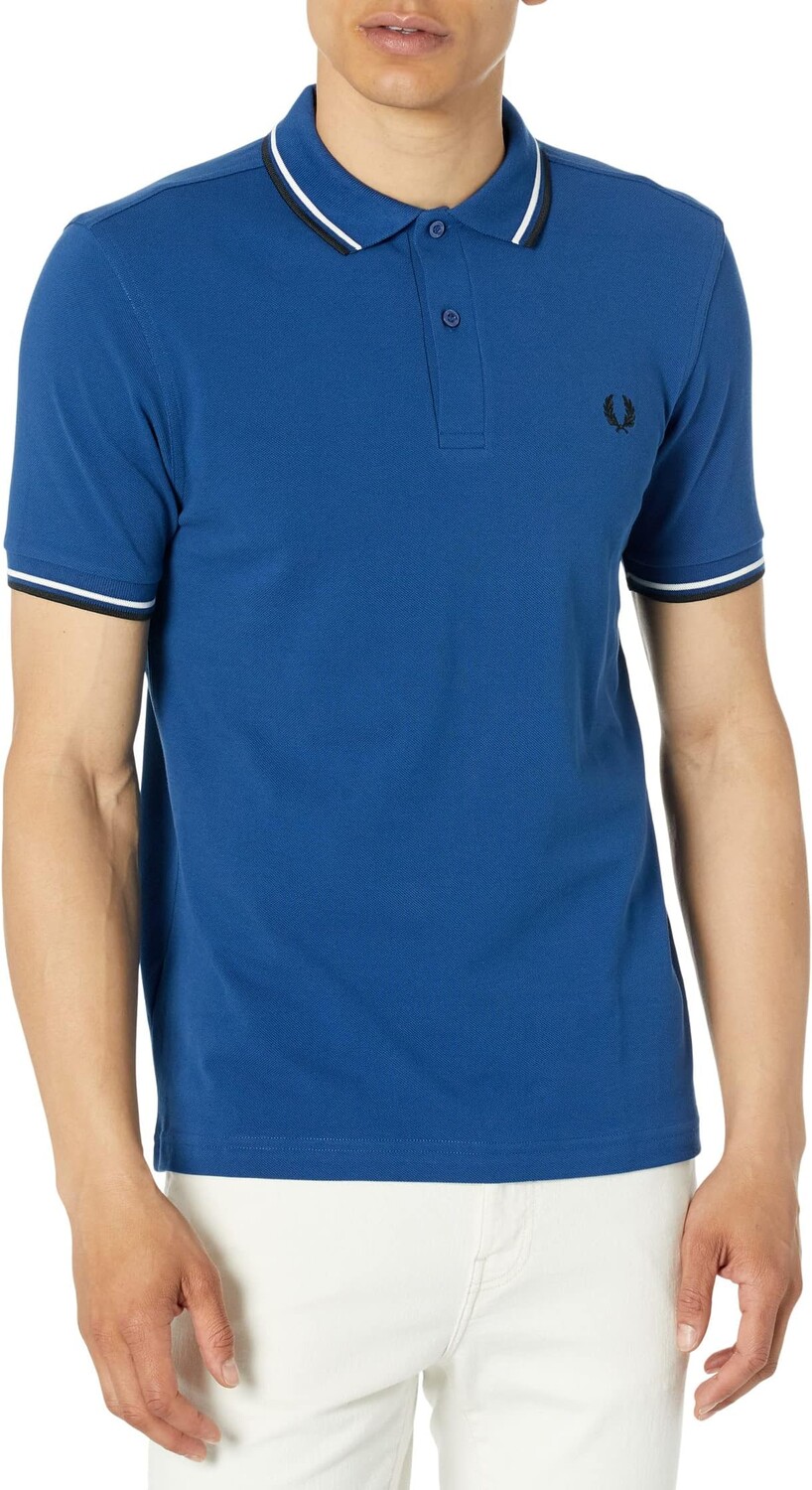 

Рубашка-поло Twin Tipped Fred Perry Shirt Fred Perry, цвет Shaded Cobalt