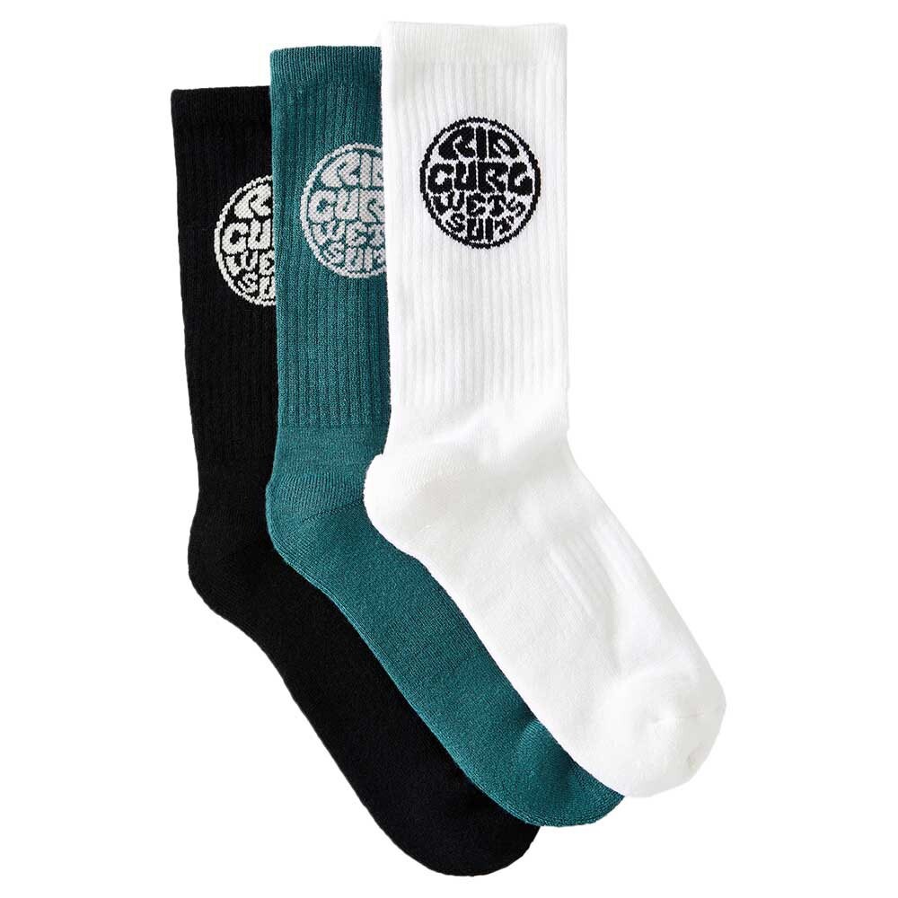 

Носки Rip Curl Wetty Crew 3 шт, разноцветный