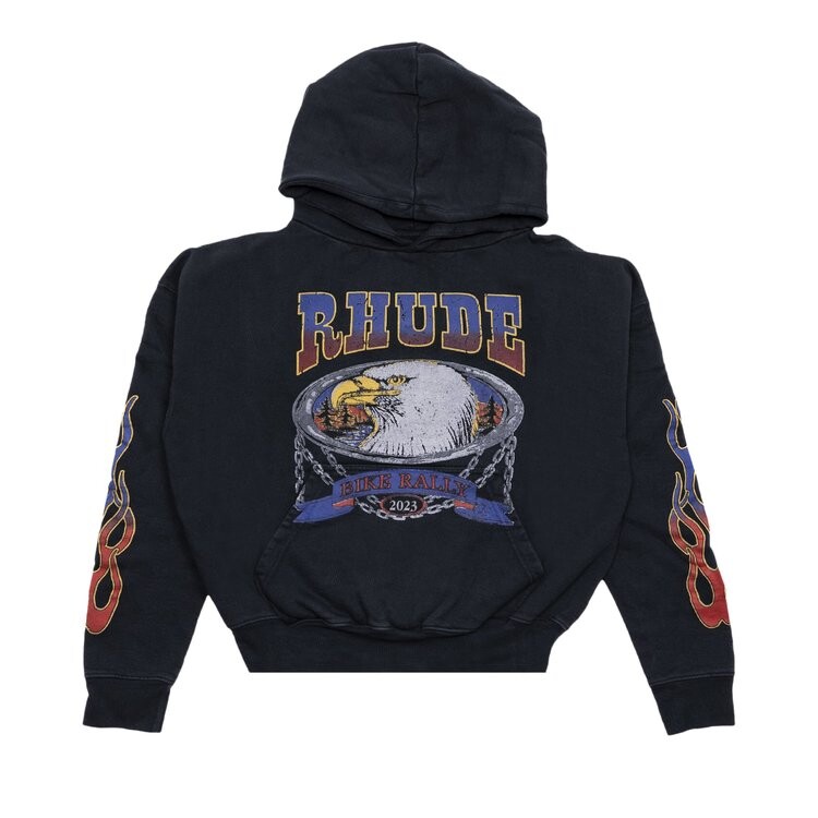 

Худи Rhude Screaming Eagle 'Vintage Black', черный