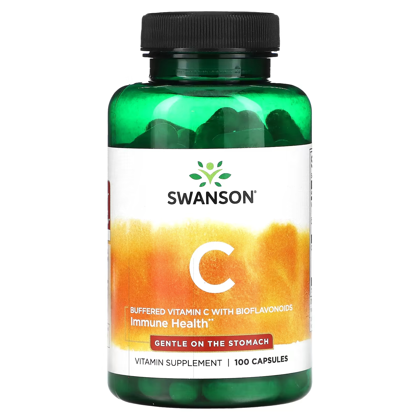 Витамин С Swanson буферизованный с биофлавоноидами, 100 капсул nature s way буферизованный витамин c с биофлавоноидами 1000 мг 250 веганских капсул