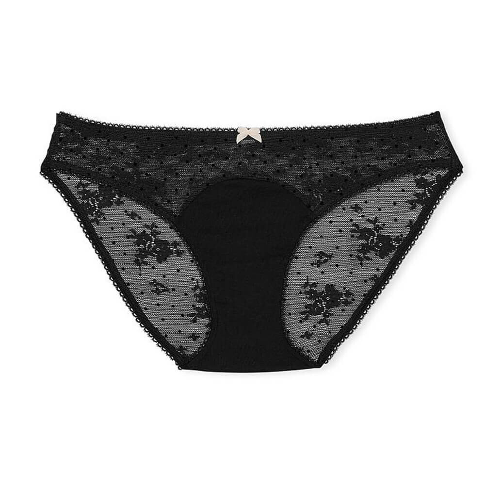

Трусики-бикини Victoria's Secret Stretch Cotton, черный