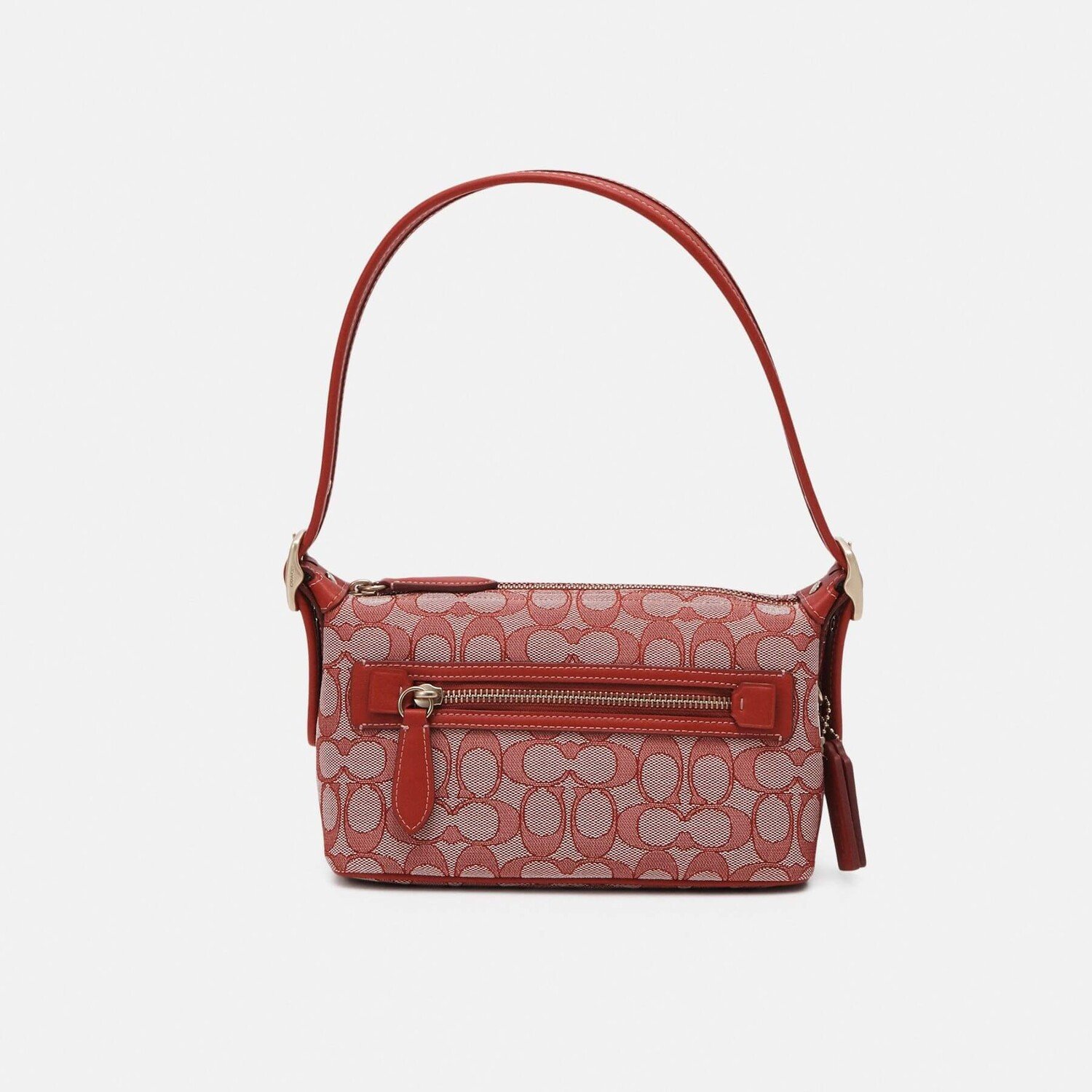 

Сумка Coach Signature Demi, красный