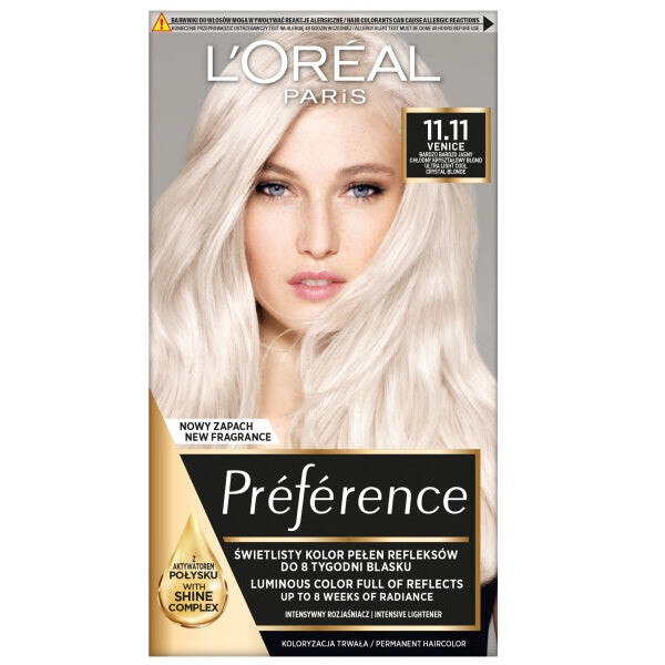 

L'Oreal Paris Краска для волос Preference 11.11 Венеция