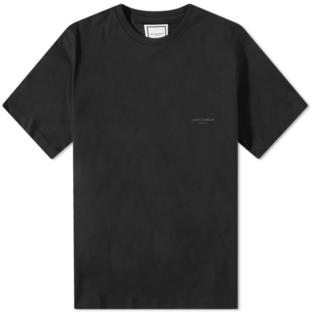 

Футболка Wooyoungmi Back Patch Logo Tee, Черный
