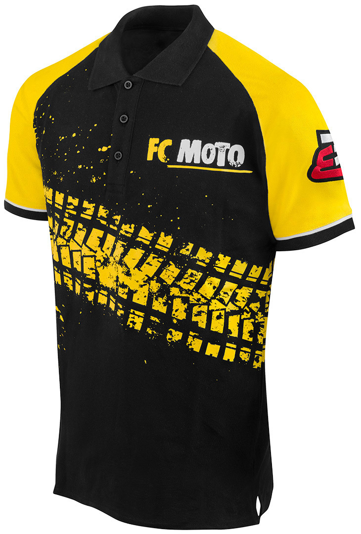 цена Рубашка поло FC-Moto Corp, черный/желтый