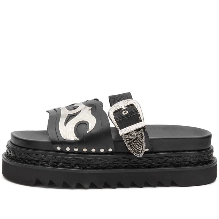 Шлепанцы Toga Sandal, черный цена и фото