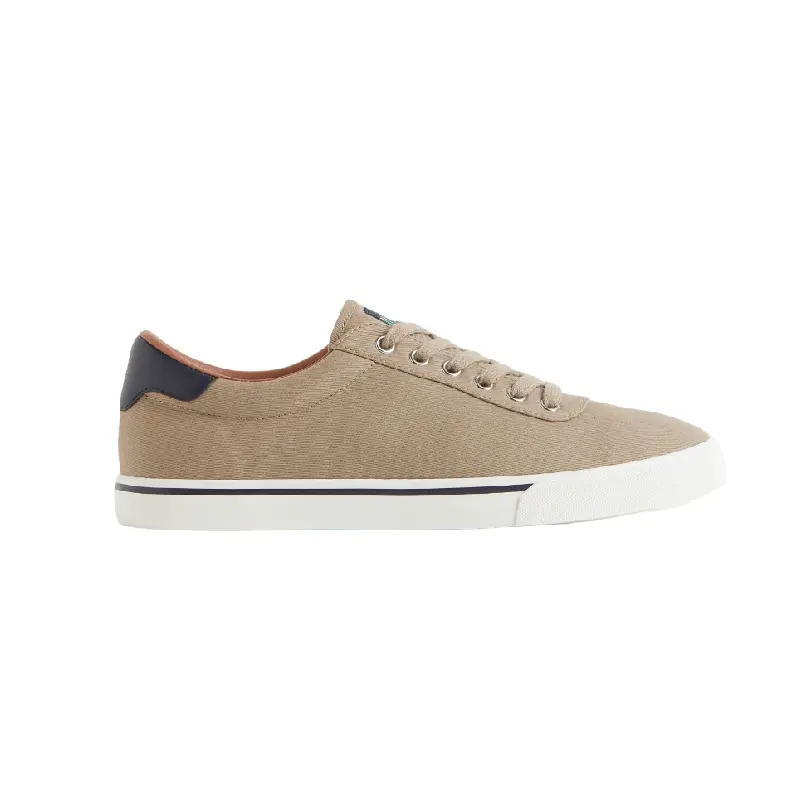 

Кеды H&M Cotton Canvas, бежевый