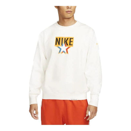 

Худи Nike front logo sweatshirt 'Beige' DV7975-133, бежевый
