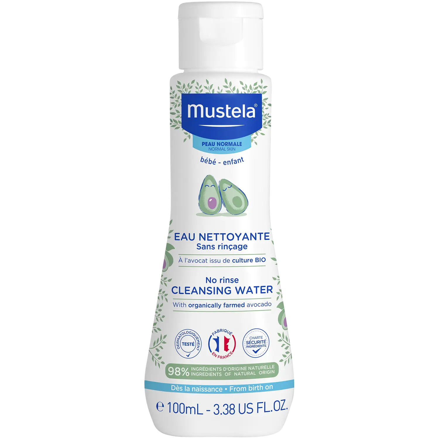 

Mustela очищающая вода без ополаскивания, 100 мл