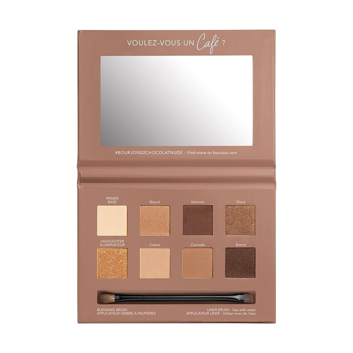 

Bourjois Палетка теней для век Beau Regard 02 Rue Du Café 7,68 г