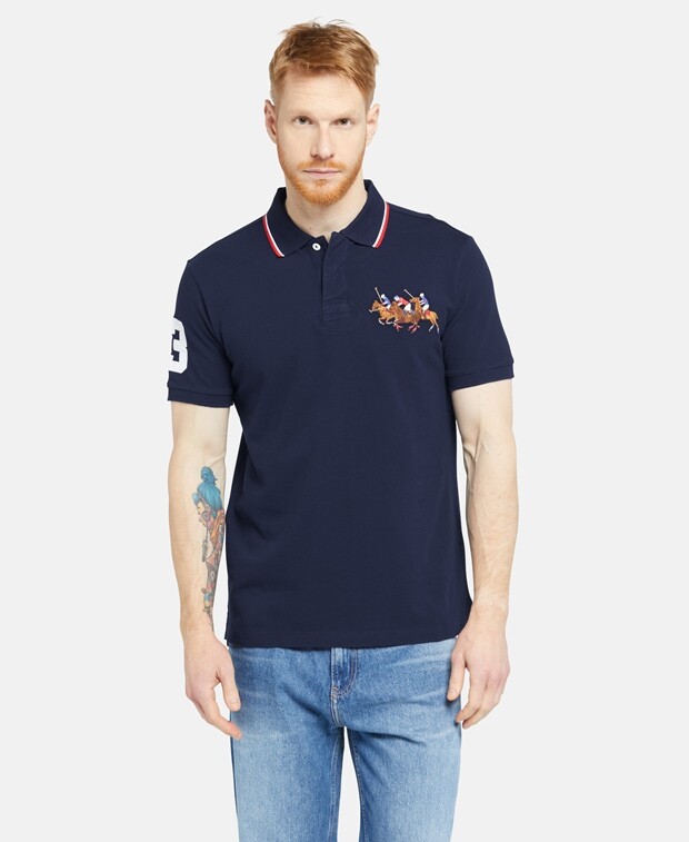 

Гольф-поло Polo Ralph Lauren, темно-синий