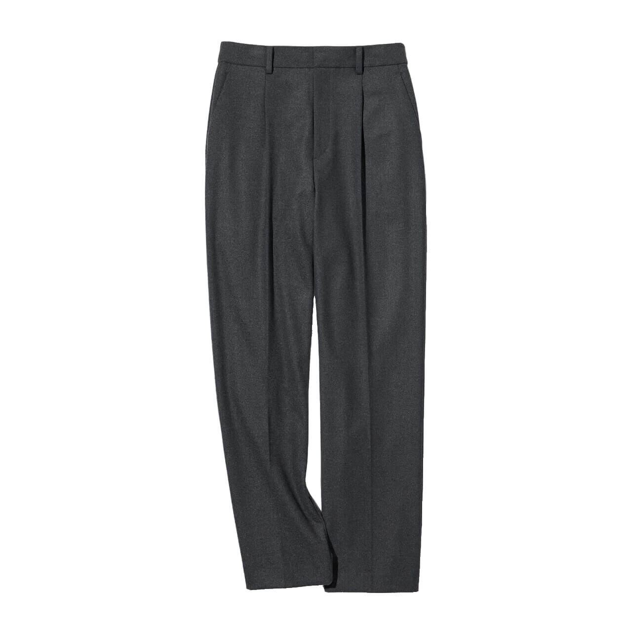 

Брюки Uniqlo Heattech Pleated, серый